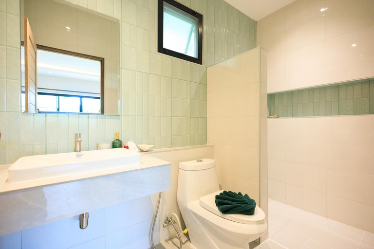 Bathroom 3, Bang Po Hut Nature - Lush Garden & Natural View, Ko Samui
