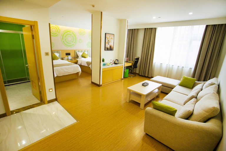 Bedroom 2, GreenTree Inn Xingtai Julu County Fengqing Road, Xingtai