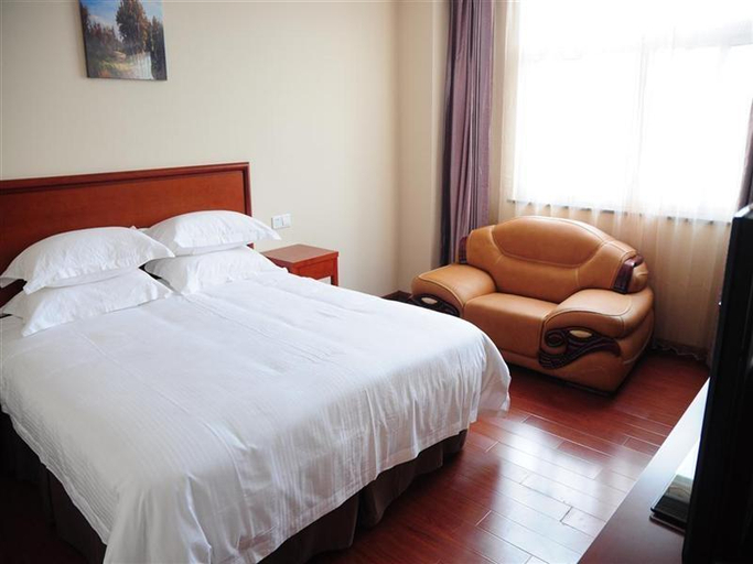 Bedroom 2, Greentree Inn Xuancheng South Zhaoting Road Busine, Xuancheng