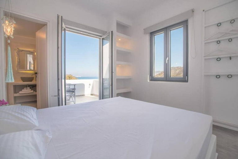 Bedroom 2, Villa Sole, Pool, Jacuzzi, Seaview, South Aegean