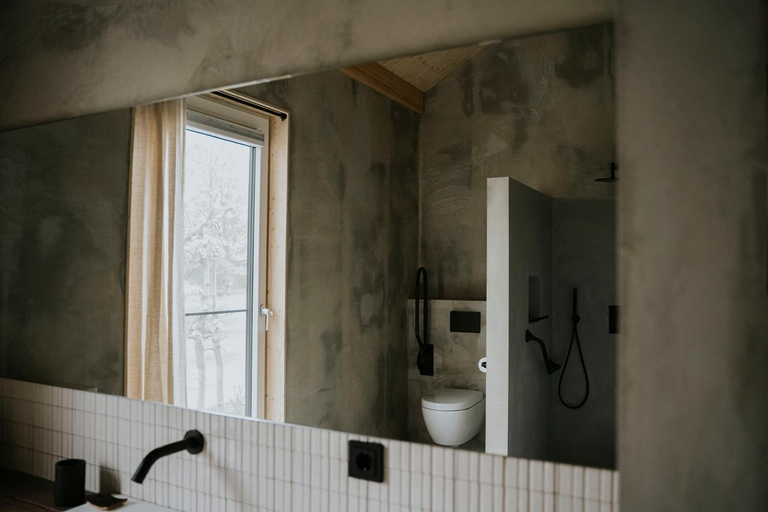 Bathroom 3, Bed en Brood in de Kapschuur - Boerderij de ZuiderKRIB, Noordoostpolder