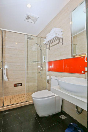 Bathroom 2, 7 Days Premium Jinan Gaoxin Qu Wanda Plaza, Jinan