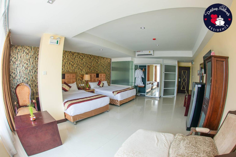 Bedroom 2, Darling Harbour Residence - Pattaya, Pattaya