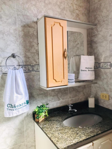 Bathroom 4, Pousada Terra Prometida, São Pedro