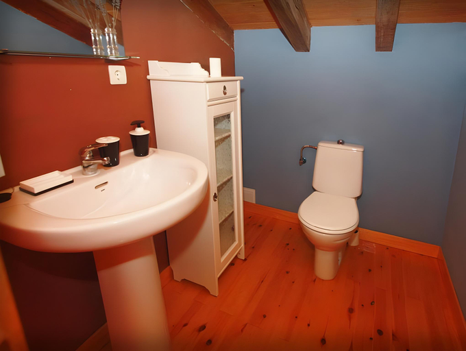 Bathroom 3, Albergue de La Estacion del Rio Lobos, Burgos