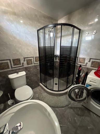 Bathroom, Hotel Medusa, Kobuleti