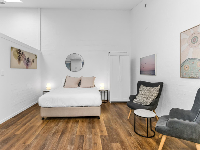 Bedroom 4, The Health Lodge, Byron