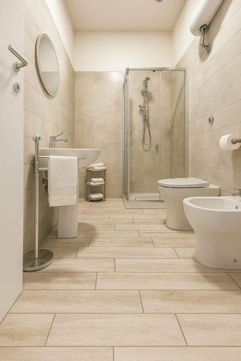 Bathroom 2, B&BCasami, Napoli