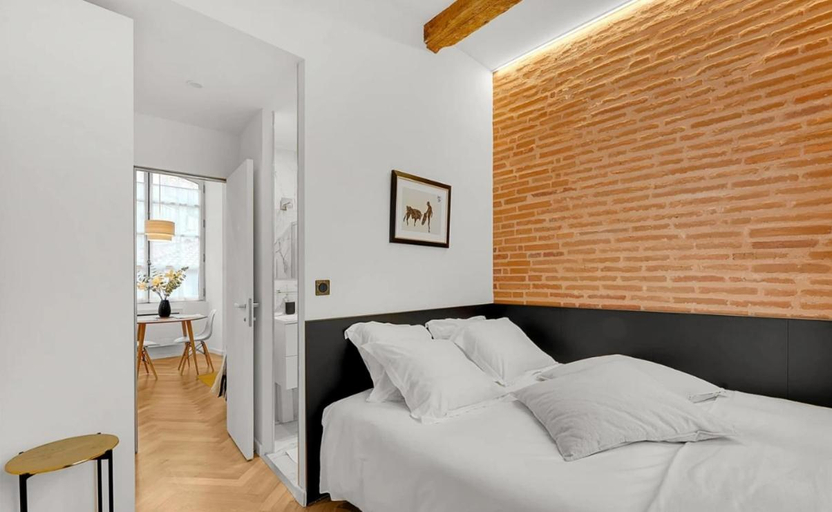 Bedroom 2, Les Relais du Capitole - Appartements d'hotes, Haute-Garonne