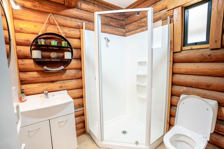 Bathroom 5, Mt Lyford Lodge, Hurunui