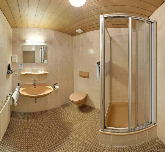Bathroom 3, Pension Keinath, Stuttgart