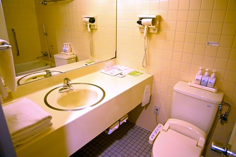 Bathroom 4, Yatsugatake Kogen Lodge, Minamimak
