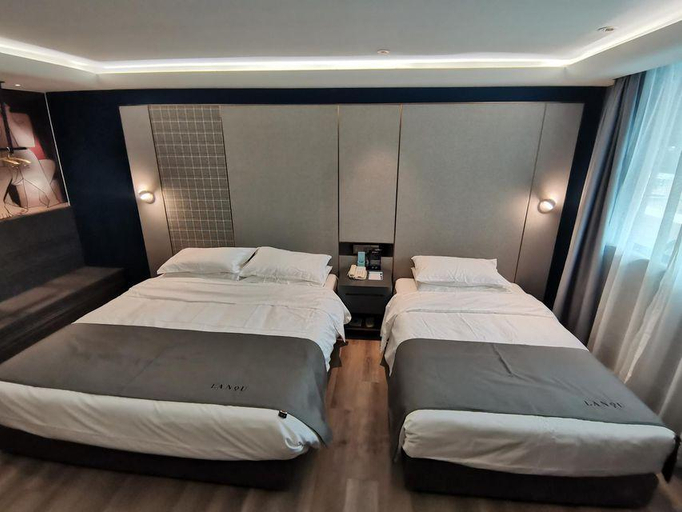 Bedroom 2, LANO Hotel Guangdong Chaozhou Xiangqiao District Plaza, Chaozhou