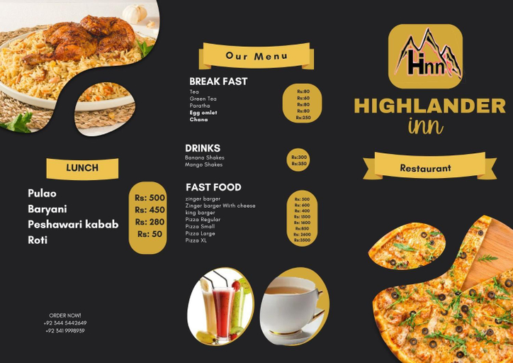 Food & Drinks 3, Hotel Highlander Inn, Northern Areas