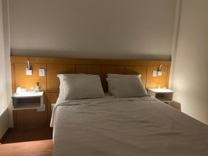 Bedroom, Condominio Flat Piemonte, Serra Negra