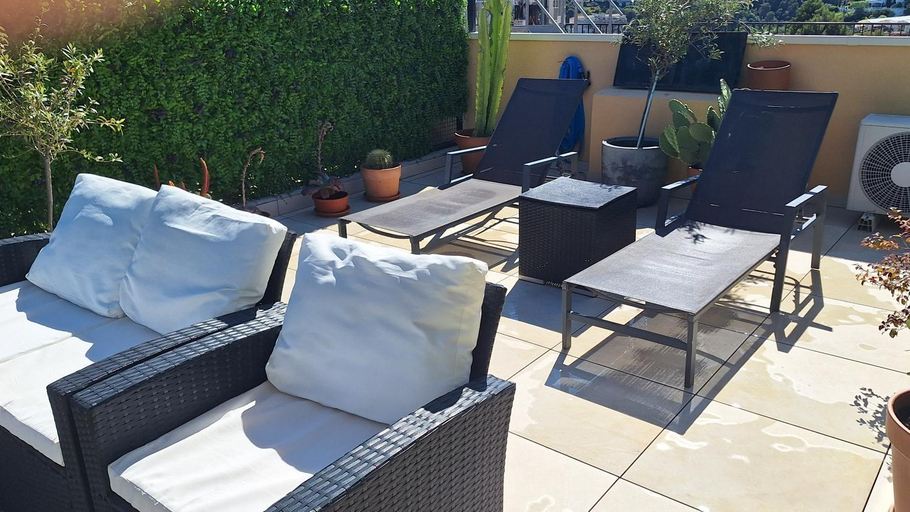 Others 3, Abbaye de Roseland le Lara chambre double avec roof top vue mer, Alpes-Maritimes