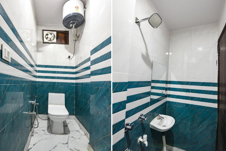 Bathroom 4, FabHotel ASP Royal Residency I - Janakpuri, Delhi