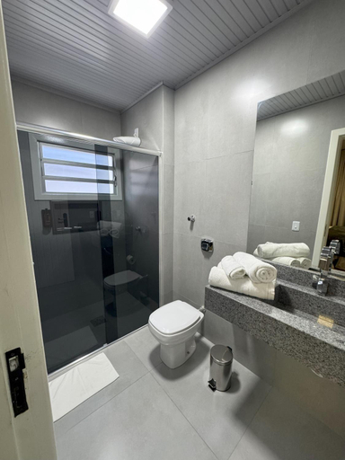 Bathroom 4, Rio Jordao Hotel, Siderópolis