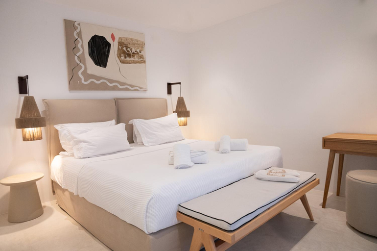 Bedroom 3, Golden Vista, Beachfront Suites by Explore Andros, South Aegean