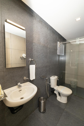 Bathroom 4, Hotel Luciya Palace, Thrissur
