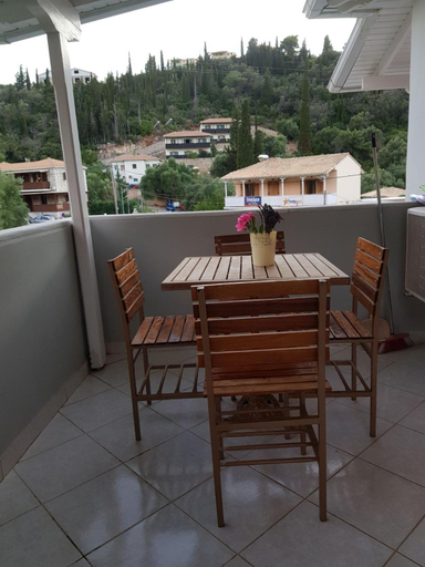 Balcony/terrace 5, Eolos Apartments with Private Parking, Ionian Islands