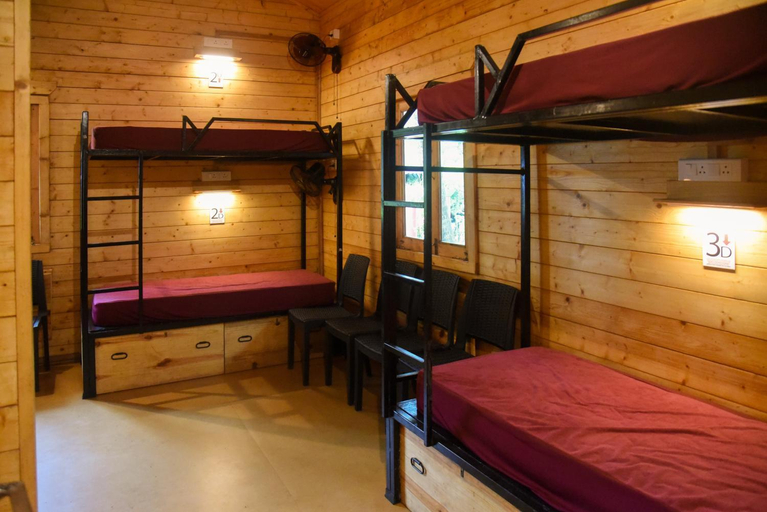 Bedroom 3, The Yuppi Hippi Beachpackers Hostel, North Goa