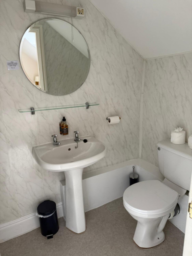 Bathroom 5, Community Owned Gwesty Owain Glyndwr Hotel, Denbighshire
