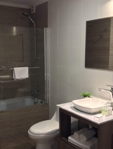 Bathroom, Costanera Apart, General Carrera
