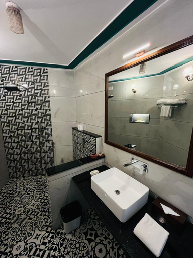 Bathroom 2, Shikarbadi Hotel Pvt. Ltd, Udaipur
