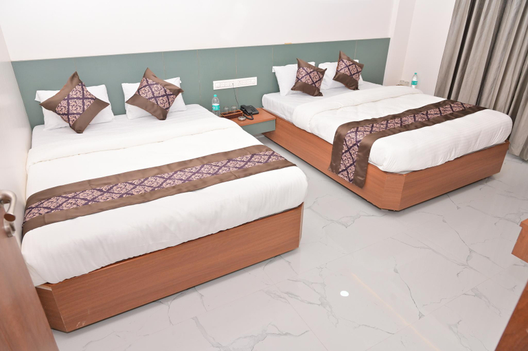 Bedroom 2, HOTEL D SQUARE, Ahmadnagar