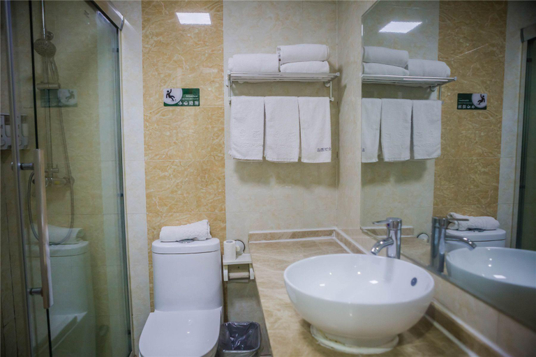 Bathroom, Floral·Suzhou No.5 Art Hotel, Suzhou