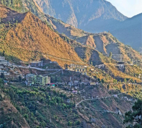 Exterior view 2, Hotel Uday Palace, Chamoli