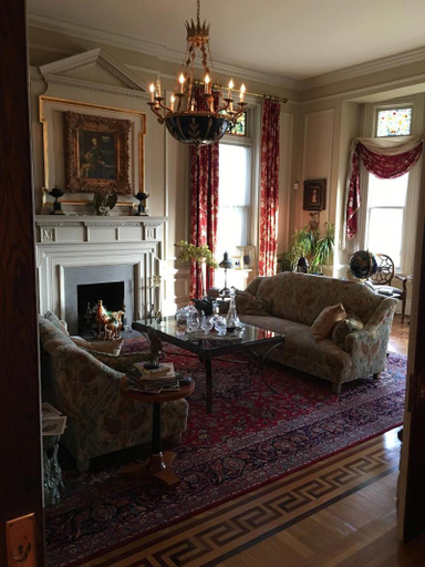 Public Area, Burke Mansion, Bibb