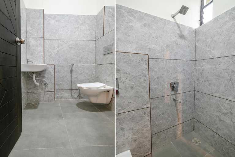 Bathroom 4, Fabhotel Evanka, Indore