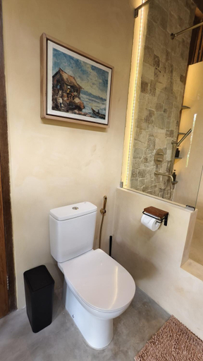 Bathroom 4, Lotus Forest Houses, Bantul
