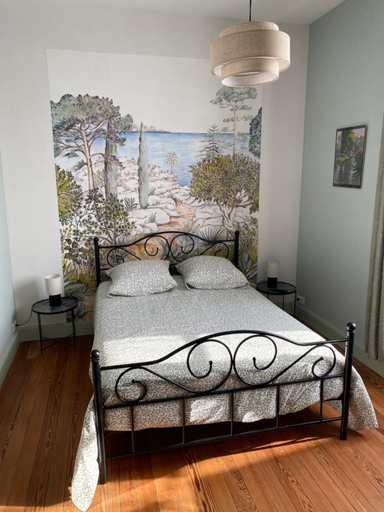 Bedroom 2, Chambre d'hotes d'la Gare d'Auxy "Corbeilles", Loiret