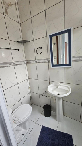 Bathroom 1, Pousada 1 - House Beach Brasil - Tupi, São Vicente