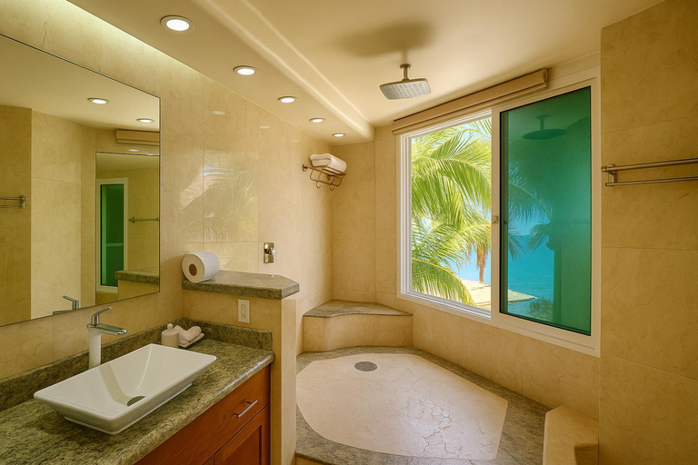 Bathroom 4, South Shore Villa Armonia Luxury Boutique, Cabo Corrientes