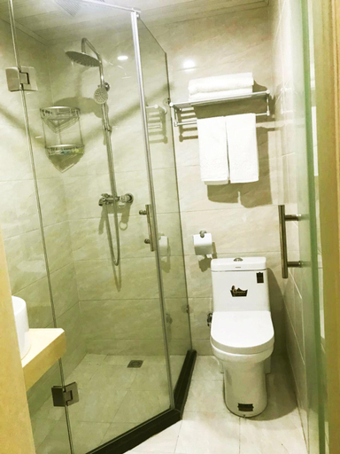 Bathroom 3, Junxin Hotel, Shanghai