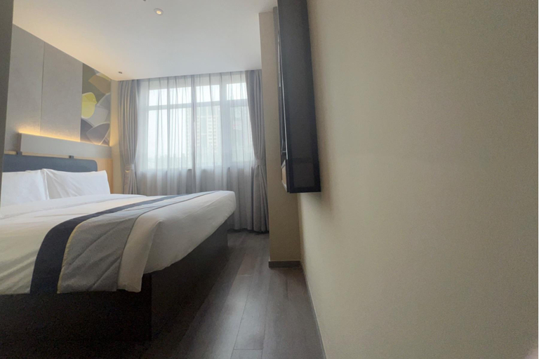 Bedroom, Home Inn Style Tianjin Nanjing Road Haiguang Temple, Tianjin