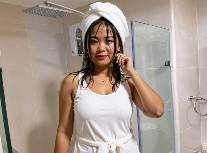 Bathroom 5, All At Jazz – Makati Tower D High-Floor Serviced Apartments with Skyline Views, Makati City