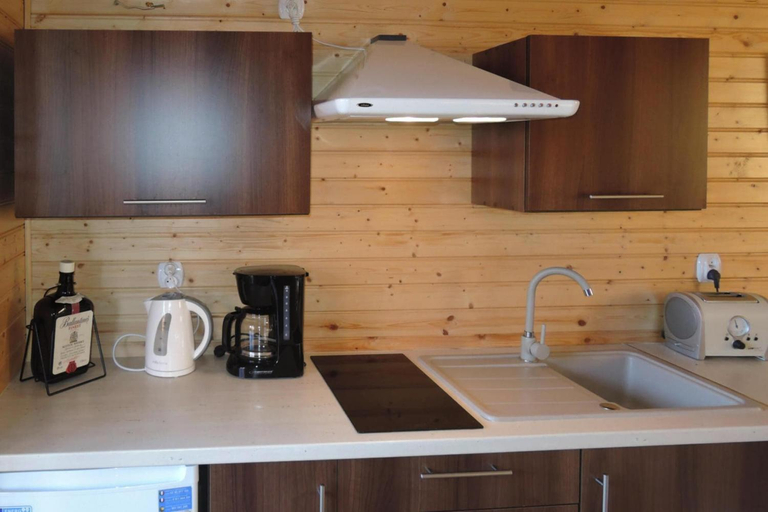 Kitchen 2, Modern wood House in Rewal with a terrace, Gryfice