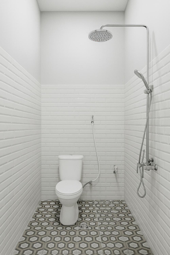 Bathroom 3, Bougenville Homestay, Lombok