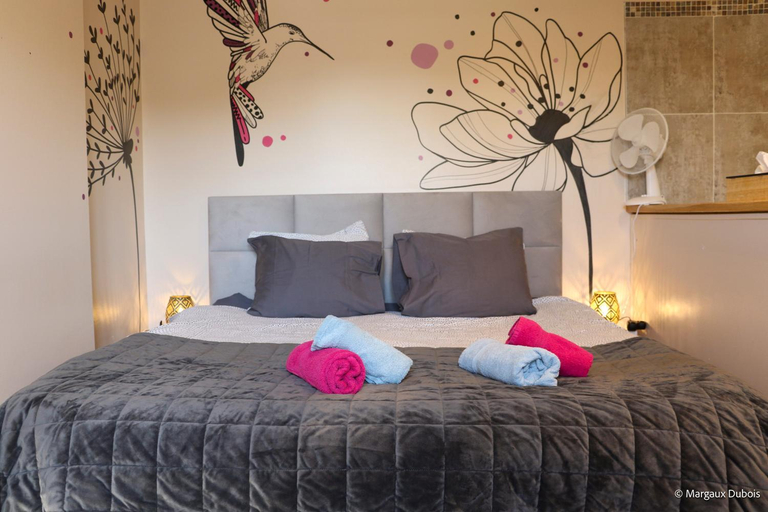 Bedroom 2, Centre Au Chardon, Liège