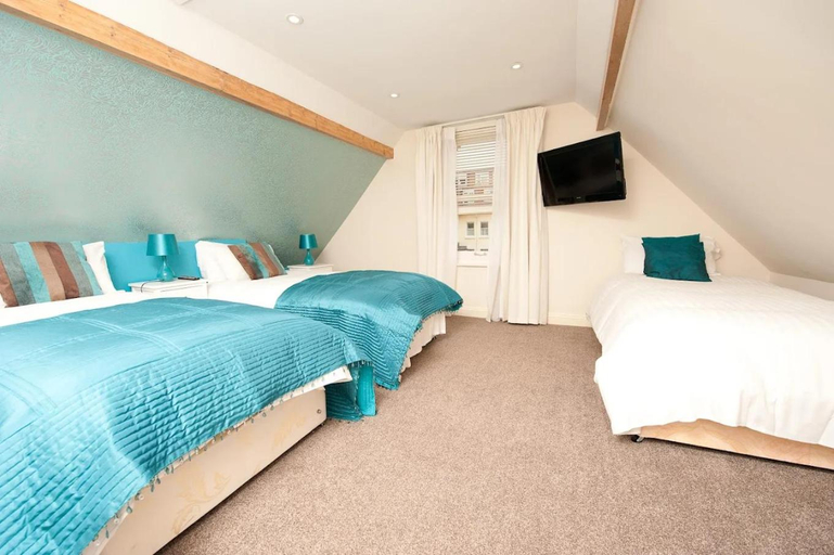 Bedroom 3, Havana Beach House Hotel, Poole