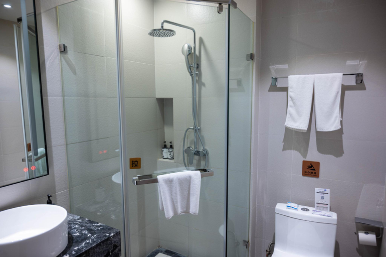Bathroom 3, Home Inn Style Baishan Minzhong Street, Baishan