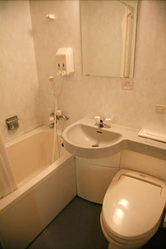 Bathroom 3, Miyakonojo Sun Plaza Hotel, Miyakonojō