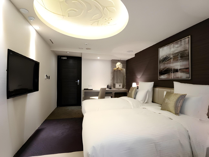 Bedroom 4, V one vogue Hotel, Taipei City