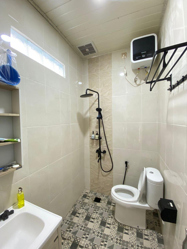 Bathroom 4, Villa Anteng with Rice Fields View at Sidemen, Karangasem