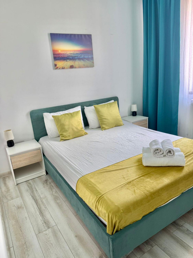 Bedroom 2, Happy Apartments Mamaia Nord 2 Camere, Navodari